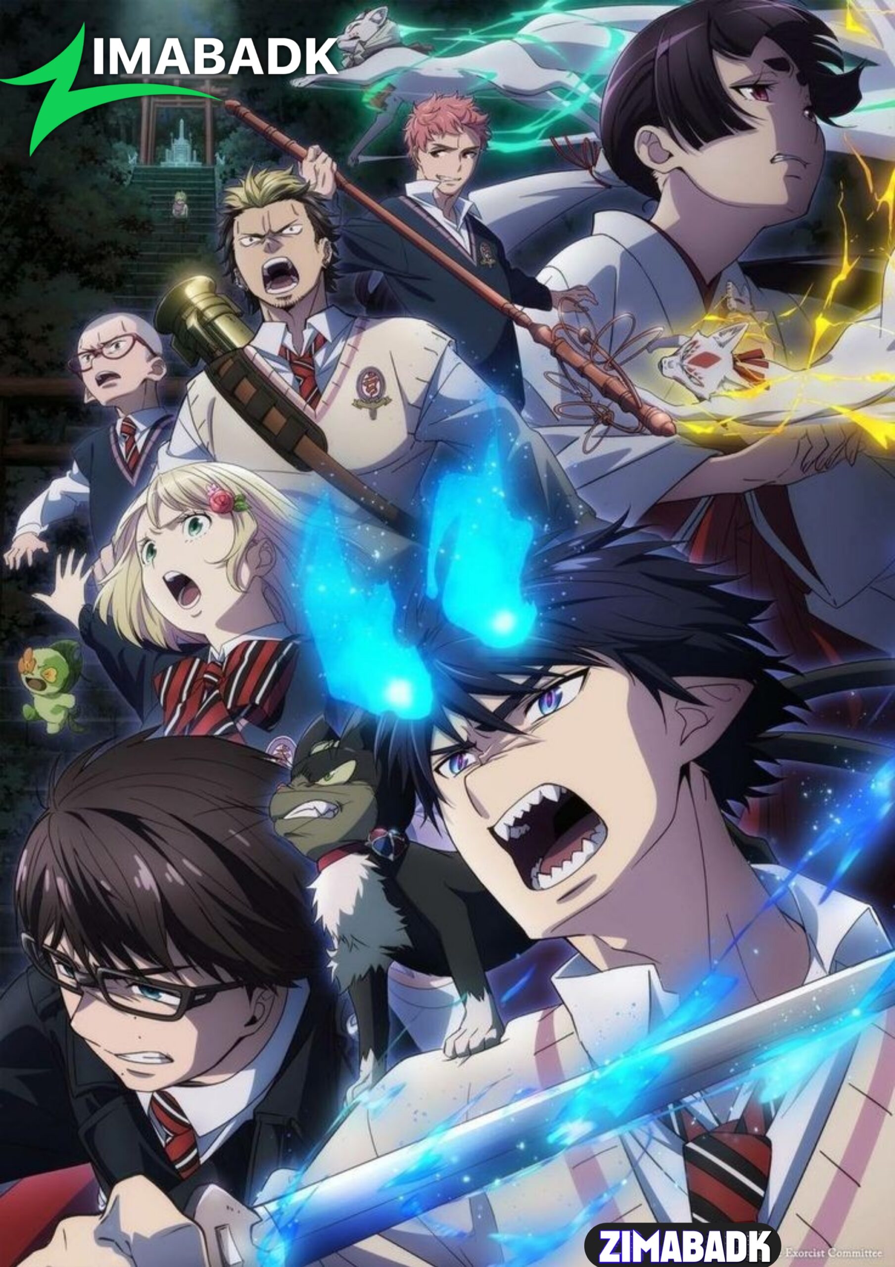 Ao no Exorcist: Shimane Illuminati-hen الحلقة 3