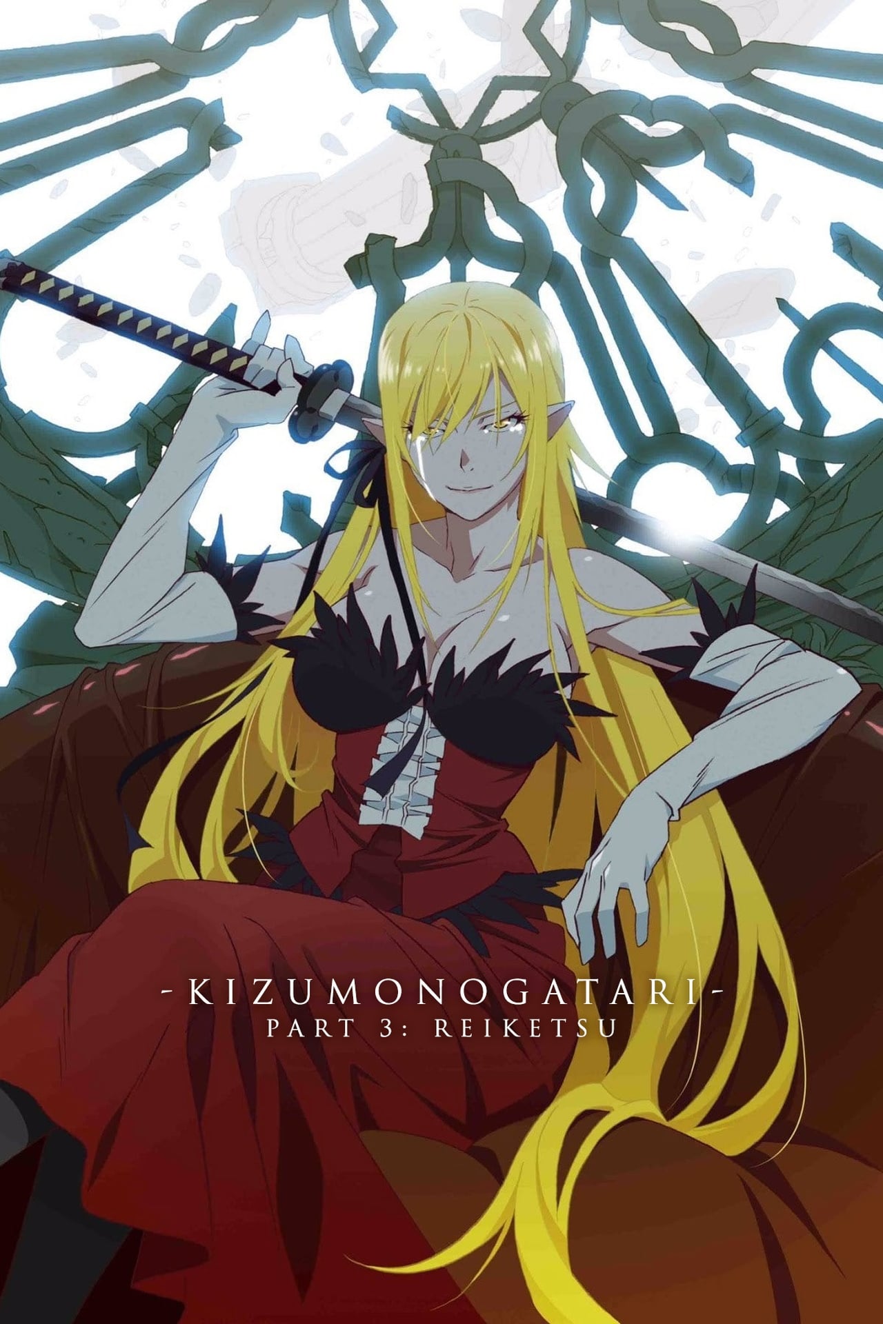 فيلم Kizumonogatari III: Reiketsu-hen مترجم